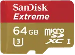 Sandisk Extreme Micro SDXC 64GB SD Memory Card