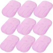 WESIEVYA Travel Soap Sheets Portable Hand Wash Soap for Camping Outdoor Boys and Girls Safe Material Easy to Carry Use Per Box Convenient Travel Hygiene
