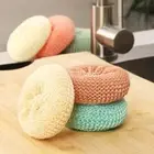 No Hurt Wash Loofah Sponge Soft Scrub Sponges Cleaning Ball Oven