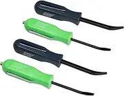 SUNHZMCKP 4 PCS Mini Pry Bar, Multifunction Small Pocket Pry Bar Tool with Magnet Top, for Car Repair Home Office Mechanics Electricians Repair