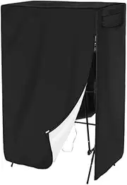 Basketball Arcade Game Cover Dual Shot Electronic Basketball Arcade Game Cover Waterproof Oxford Fabric with Side Zipper & Drawstring, Easy Clean & Foldable (51x40x85in)