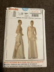 Burda 7919 Evening Gown Misses’ 8-18 Uncut
