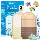 2Pcs Ice Roller for Face Ice Face Roller Reusable Silicone Ice Mold for Face ...
