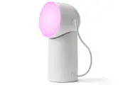 Lexon Orbe Portable Led Lamp With Moving Head - White