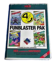 Funblaster Pak Nintendo HES NES Boxed PAL Piggy Back #1 (Preowned)