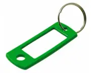Lucky Line 16900 Key Tag with Ring Asst 200 Per Display Box