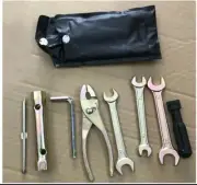 Spark Plug Socket 3Pcs Wrench Plier Screwdriver Tool Kit For Motorcycle Scooter