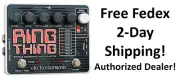 New Electro-Harmonix EHX Ring Thing Single Sideband Modulator Effects Pedal