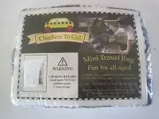 Checkers To Go Mini Travel Rug NIP