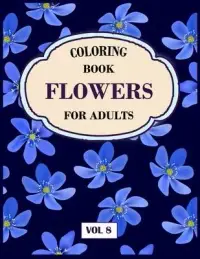 在飛比找博客來優惠-Flower Coloring Book For Adult