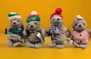 Beanie Plush Four Walrus 1999 Collectible Series Coca-Cola New With Tags