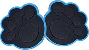 Exercise Core Sliders, Fitness Exercise Sliding Discs, Paw Print Design Core Sliders, Pilates Sliding Discs, Yoga Sliding Discs, Core Training Sliders, Core Workout Sliders, Fitness Discs For Exercise