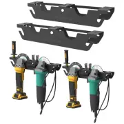 Angle Grinder Holder - 4 Bay Angle Grinder Rack/Stand Storage Rack with Cord ...