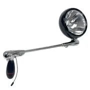 Unity 213010-0002 Spotlight for Most 2014-2020 GM Trucks 6in 100W Halogen Black