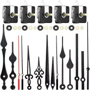 5 Pack High Torque Wall Clock Movement Mechanism Clock Hands Replacement Kit