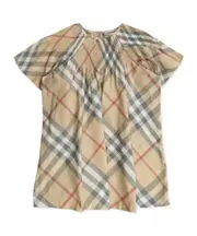 Burberry Kids Vintage Checked Crewneck Dress 8Y,6Y,4Y,14Y,3Y,12Y,10Y Light colored stone