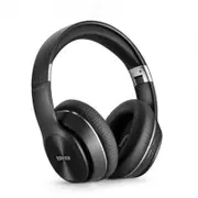 W820BT bluetooth Headphone Wireless Over-Ear Hifi Noise Isolation Stereo Headset With Mic for Phone Tablet BLACK COLOR