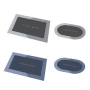 40x60CM Super Absorbent Floor Mat Soft Quick-Drying Non-Slip Diatom Mud Bath
