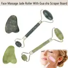 2pcs Face Massage Roller Gua Sha Scraper Board Face Lift Up Wrinkle Remover.yu