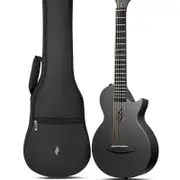 Enya Nova Go Mini Carbon Fibre Acoustic Guitar - Black
