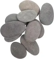 HOODANCOS Rocks for Painting 20pcs Creative Pebble Stones Drawing Pebbles Multi-Function Stones for Art Projects