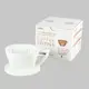 日本CAFEC 扇形陶瓷濾杯1-2杯-白色《WUZ屋子》扇形 陶瓷 濾杯 咖啡濾杯