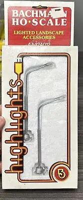 Bachmann HO Scale AA424012 Lighted Landscape Accessories NOS