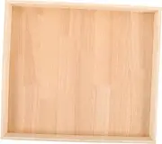 Kisangel Wooden Sandbox for Portable Sand Tray for Home Classroom Play Creative Craft Organizer Storage for Letter Writing Fun