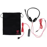 USB Headset with Noise Cancelling Microphone for Laptop Computer,8827