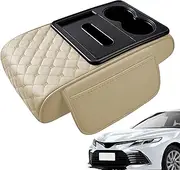Car Center Console Riser Cover, Armrest Seat Box Cover | Elastic Storage Box for Center Console, Car Center Console Organizer, Lid