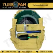 TURBOPAN PLASTIC GOLD PAN DELUXE KIT PROSPECTING PANNING SLUICE