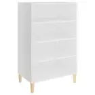 Sideboard White 57X35x90 Cm Engineered Wood wood Sideboards & Buffets
