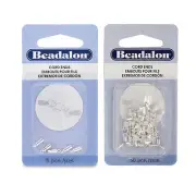 Beadalon® Cord Ends Findings * Choose Color & Size