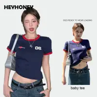 在飛比找蝦皮購物優惠-Heyhoney 嬰兒 T 恤 2023 女士時尚 A29J