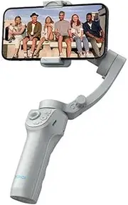 M01 AI Intelligent Gimbal Smartphone Face Tracking Mobile Phone 3 Axis Stabilizer with Fill Light Tripod Stand for Sports Use