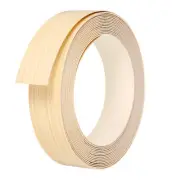 Edge Banding 1-5/8"x24.6ft, Pre-glued Edging Trim Iron-on Edge Banding, Beige