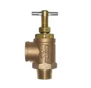 Brass Pressure Regulating Valve 1/2" NPT Inlet & Outlet w/ 0-300 PSI Range
