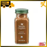 Simply Organic Organic Ground Ceylon Cinnamon, GMO Free 2.08 oz Bottle