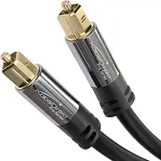 TOSLINK Cable, Optical Audio Cable – 2m Fibre Optic Lead for soundbars (Digital S/PDIF, Stereo Systems/amplifiers/amps, Home Cinema, Xbox One/PS4) – CableDirect