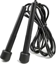 PVC Skipping Rope - Adjustable Length Jump Rope for Fitness, Tangle-Free Solid Speed Rope