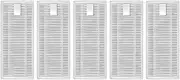 M310 Replacement HEPA Filter Compatible with Lefant M310 Robot Vacuum Cleaner Filter Kit Replacement Parts Filter Accessories Kit 5 Pack