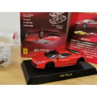 在飛比找蝦皮購物優惠-kyosho ferrari 458 italia 金屬紅 