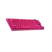 Logitech G PRO X TKL Lightspeed Gaming Keyboard - Magenta/Pink