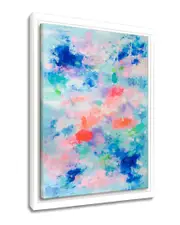 Ready2HangArt Waking Up in the Sky Framed Canvas Wall Art by Samerra