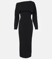 [Altuzarra] Altuzarra Etta one-shoulder maxi dress AU 12 black