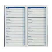 Adams Password Journal, 6.25 X 3.25 Inches (APJ99), Blue