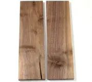 Black Walnut Book Matched Set Figured Knife Pistol Scales 12 x 3 1/2 x 3/8