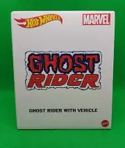 SDCC 2022 EXCLUSIVE MATTEL HOT WHEELS GHOST RIDER WITH MOTORCYCLE VEHICLE