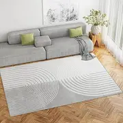 Artiss Floor Rugs, 200 x 290cm Floors Runner Area Rug for Living Room Large Carpet Mat Home Bedroom Kitchen Decor Outdoor Indoor Accessories, Washable Rectangle Faux Rabbit Fur Easy Care