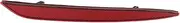Car Tail Light Reflectors Red Lens Fit for 2017-2023, Scratch-Proof, Reflective Safety Feature for Drivers (Right)